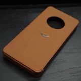  Bao da bê Togo Pháp cho IVertu màu nâu (ngang) 