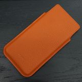  Bao da bê Togo Pháp cho IVertu màu cam (dọc) 