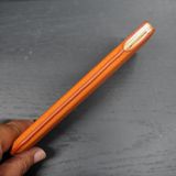  Bao da bê Togo Pháp cho IVertu màu cam (dọc) 