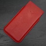  Bao da bê Togo Pháp cho IVertu màu đỏ (dọc) 