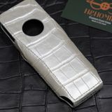  Bao da XOR Alligator Pháp trắng ngọc trai 