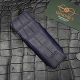  Bao da XOR Alligator Pháp xanh navy 
