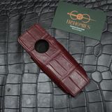  Bao da XOR Alligator Pháp đỏ đô 