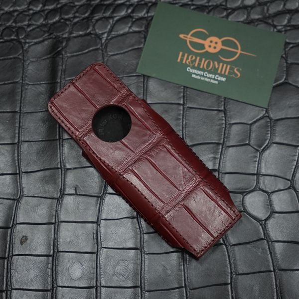  Bao da XOR Alligator Pháp đỏ đô 