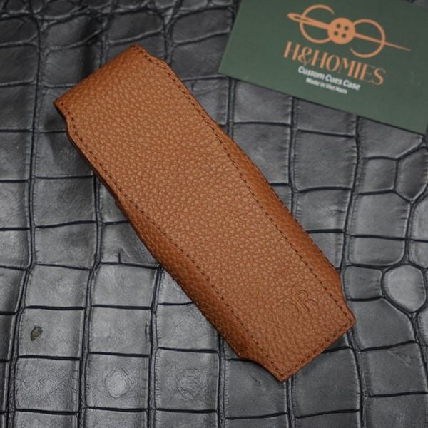  Bao da XOR Togo Pháp nâu (có nắp) 