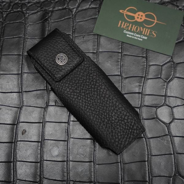  Bao da XOR Togo Pháp đen (có nắp) 