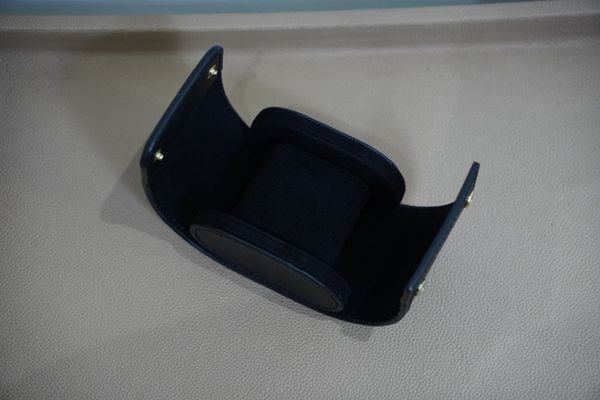  Hộp đồng hồ da Epsom đen 