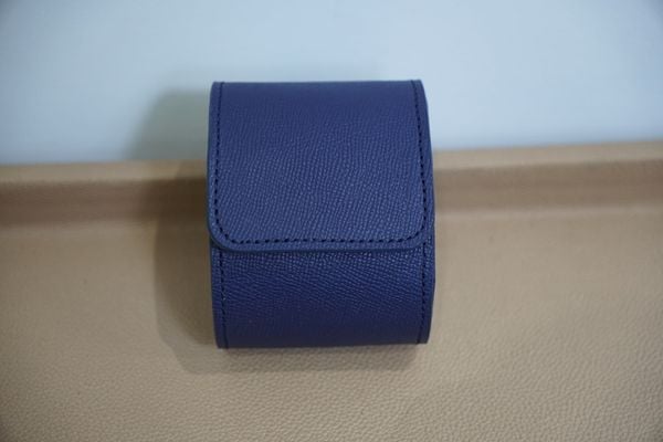  Hộp đồng hồ da Epsom xanh dương 