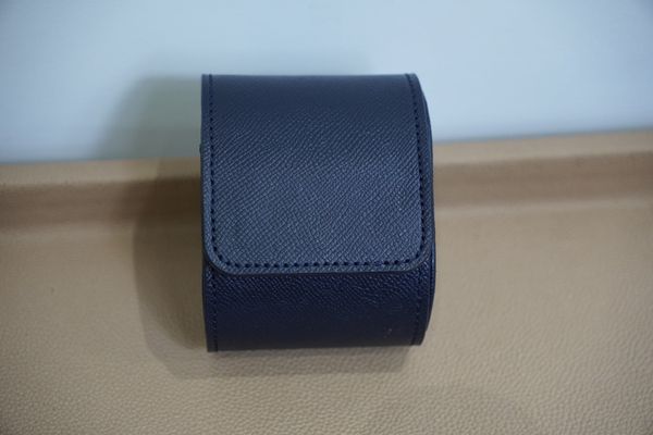  Hộp đồng hồ da Epsom xanh navy 