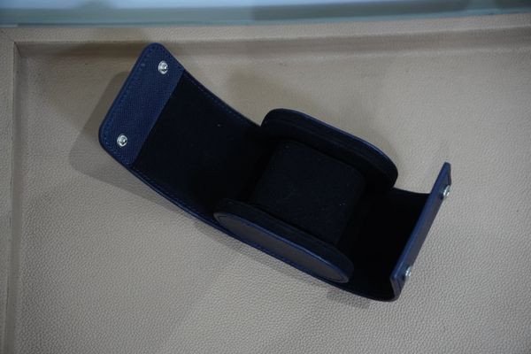  Hộp đồng hồ da Epsom xanh navy 