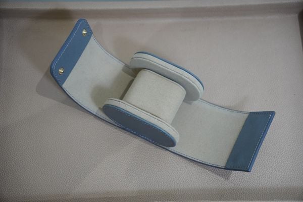  Hộp đồng hồ da Epsom xám 