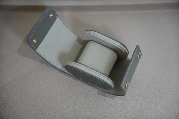  Hộp đồng hồ da Epsom xám ghi 