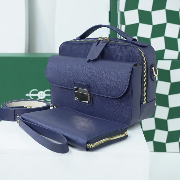  Combo Clutch và ví dài da epsom 