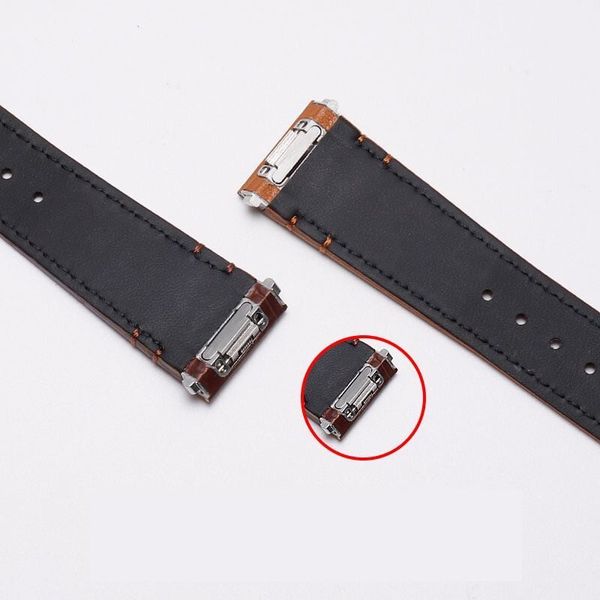  Dây da cá sấu Alligator ngàm QuickSwitch cho Santos de Cartier 