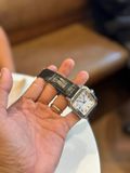  Dây da cá sấu Alligator ngàm QuickSwitch cho Santos de Cartier 