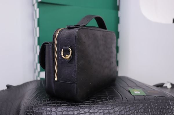  clutch da đà điểu đen 