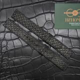  Dây da rắn đen (Size:20-18mm) 