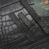  Dây da rắn đen (Size:20-18mm) 