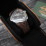  Dây da voi nâu cho đồng hồ Hamilton 