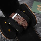  Dây da voi nâu cho đồng hồ Hamilton 