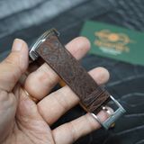  Dây da voi nâu cho đồng hồ Hamilton 