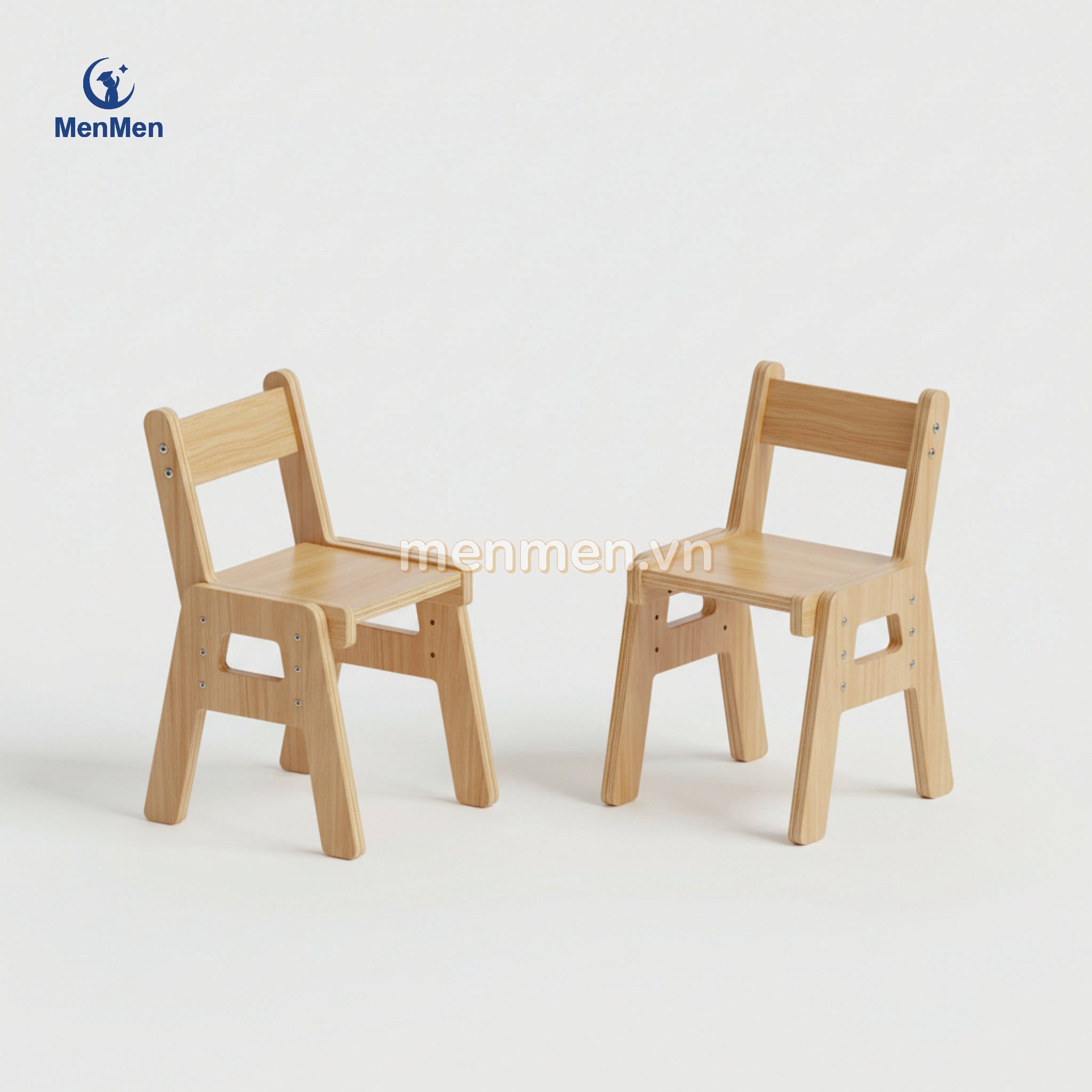  Bộ bàn ghế Gỗ MenMen Montessori Học, Chơi, vẽ cho Bé từ 2-7tuổi 