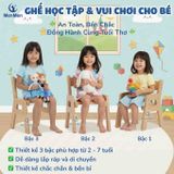  Bộ bàn ghế Gỗ MenMen Montessori Học, Chơi, vẽ cho Bé từ 2-7tuổi 
