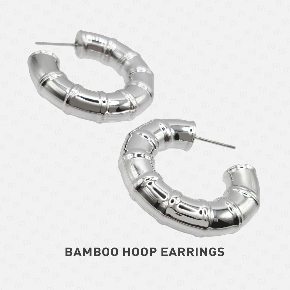BAMBOO HOOP Bông tai