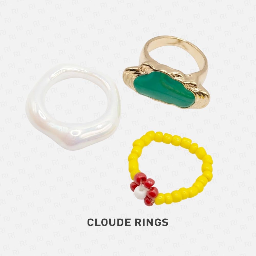 CLOUDE Nhẫn | Set 3 chiếc