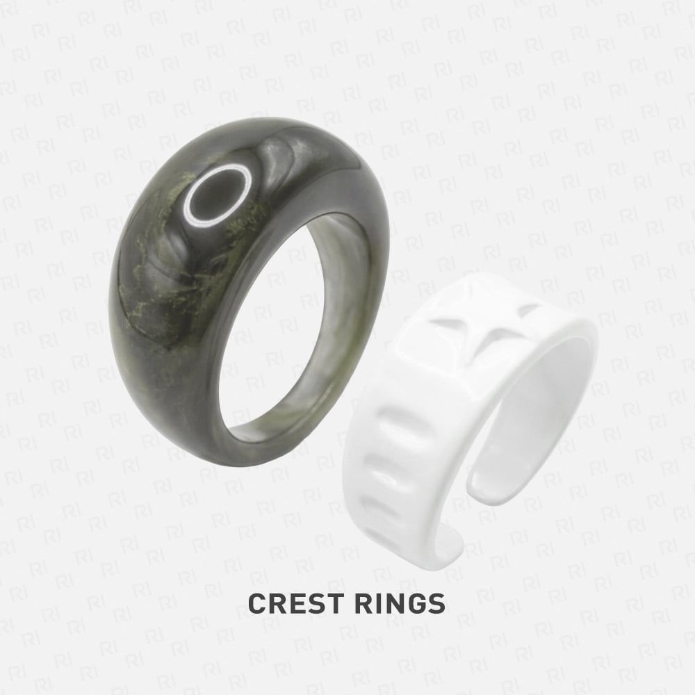 CREST Nhẫn | Set 2 chiếc