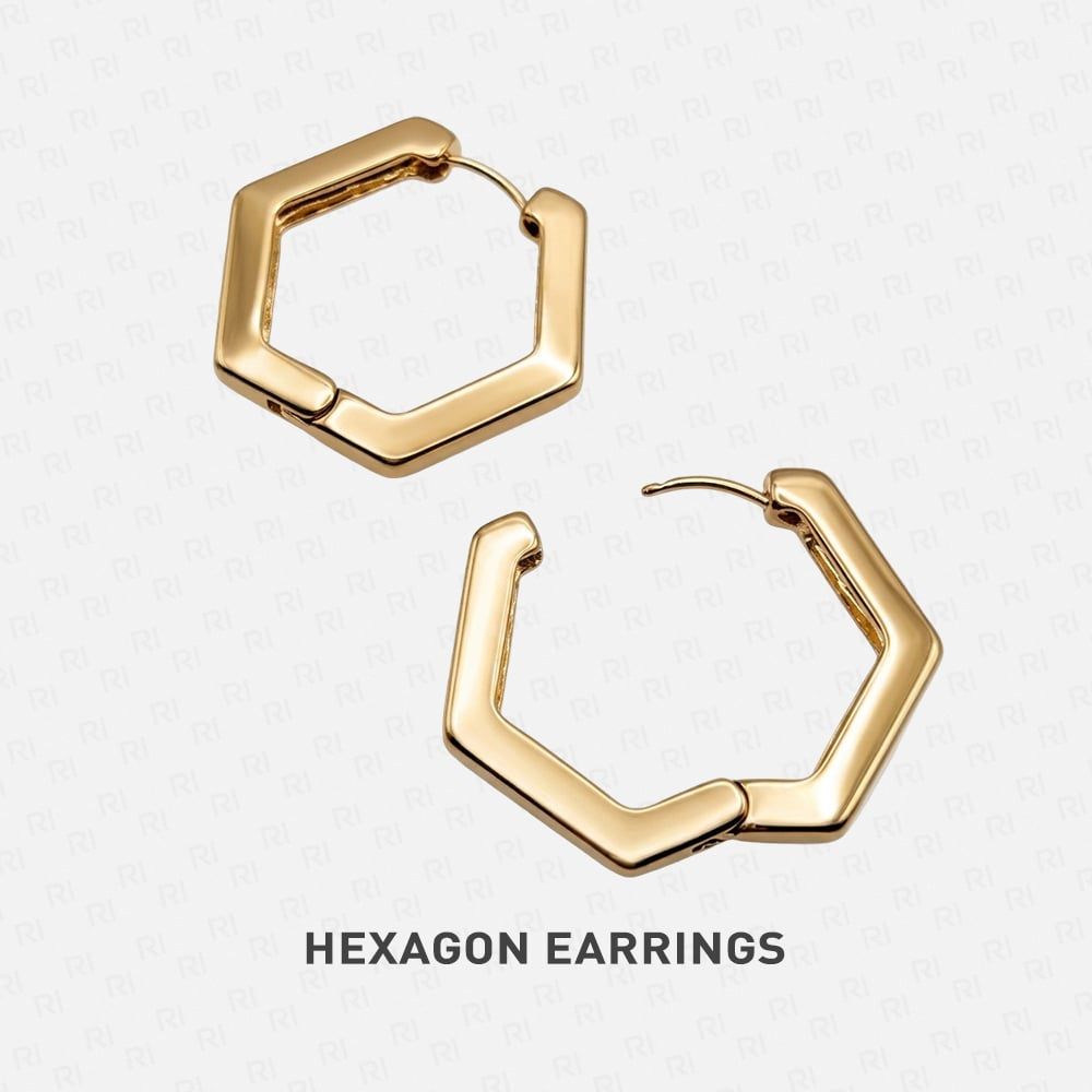 HEXAGON Bông tai