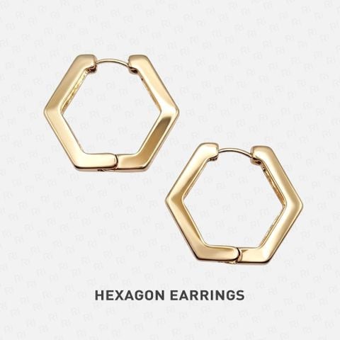 HEXAGON Bông tai