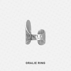 ORALIE Nhẫn hở Stainless Steel
