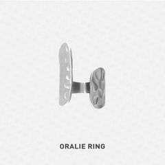 ORALIE Nhẫn hở Stainless Steel