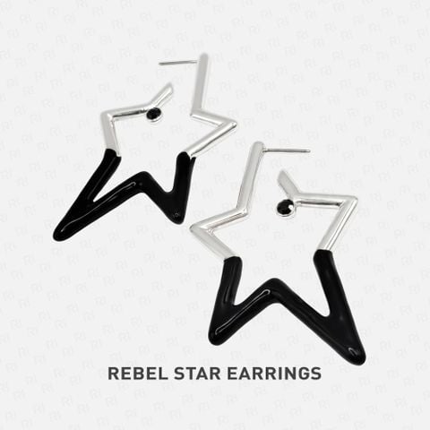 REBEL STAR Bông Tai