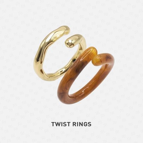 TWIST Nhẫn | Set 2 chiếc