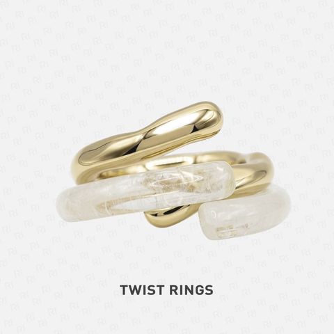 TWIST Nhẫn | Set 2 chiếc