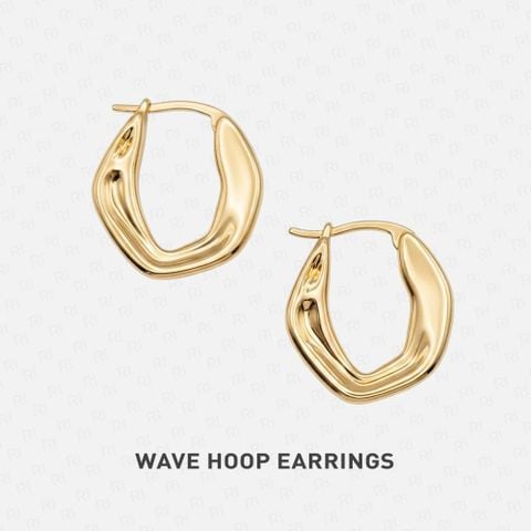 WAVE HOOP Bông tai