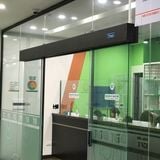  Cửa trượt bán tự động Zamilldoor ray bản 160 