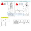  Cửa trượt bán tự động Zamilldoor ray bản 160 