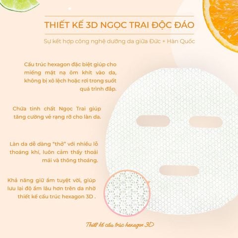 Bio Essence Combo Ba Mặt nạ Bio Treasure Vitamin C Mask 25ml