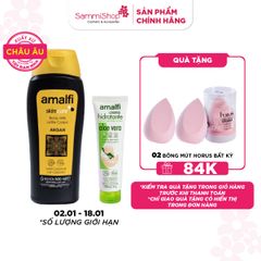 COMBO 02.01 - 18.01 Amalfi Kem dưỡng Aloe Vera Moisturising Cream 150ml +  Amalfi Sữa dưỡng thể 500ml BẤT KỲ