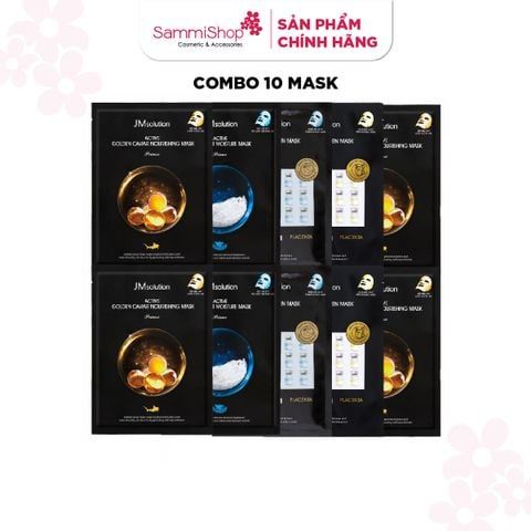 COMBO 01.08 - 04.09 Combo 10 JMSolution Mặt nạ BẤT KỲ GNY 25K