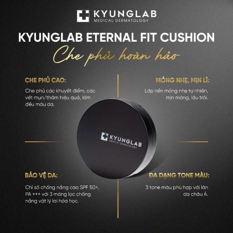 Kyung Lab Phấn nước Eternal Fit Cushion Foundation 14g
