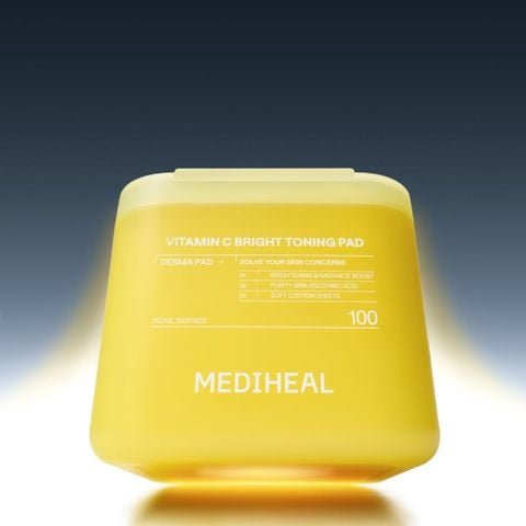 Mediheal Mặt nạ dưỡng da Vitamin C Bright Toning Pad 180ml