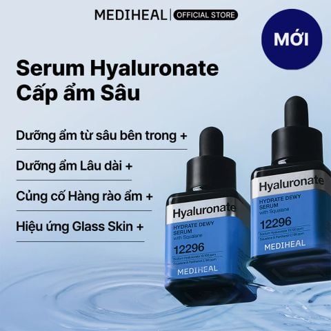 Mediheal Tinh chất Low Molecular Hyaluronate Hydrate Dewy Serum 40ml