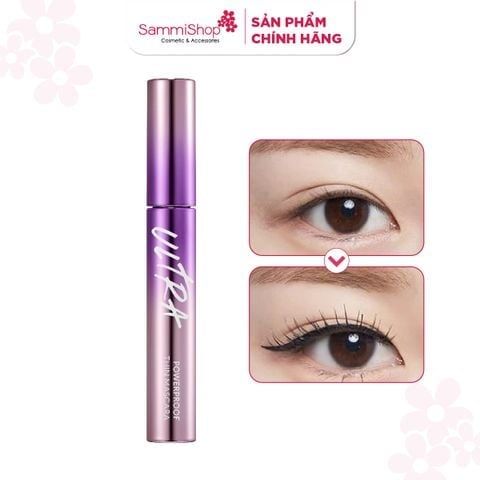 [date 9/2027] Missha Chuốt mi Ultra Powerproof Thin Mascara Curling & Volumizing 9g