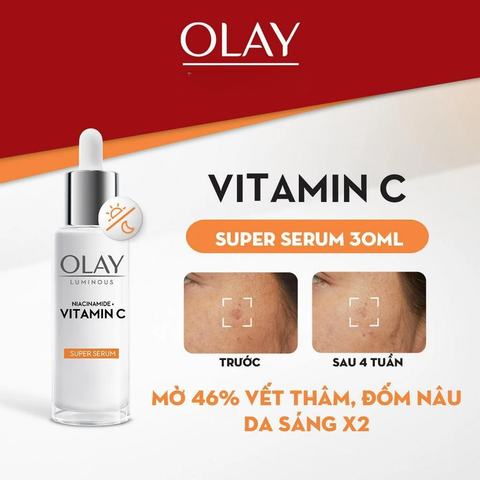 Olay Serum dưỡng trắng da Niacinamide & Vitamin C 30ml