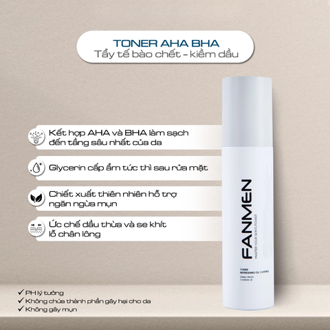 Fanmen Toner Refreshing oil control 150ml