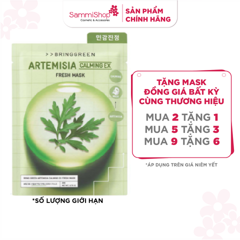 SALE TOÀN NHÃN 2.3-31.3 Bring Green Mặt nạ giấy Fresh Mask 20g